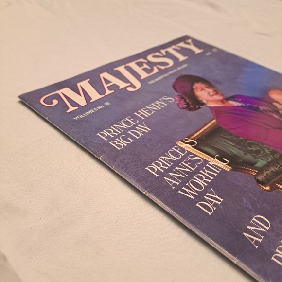Majesty Magazine Volume 5 No 10 February 1985 Printed In England Royal Family - Picture 2 of 9